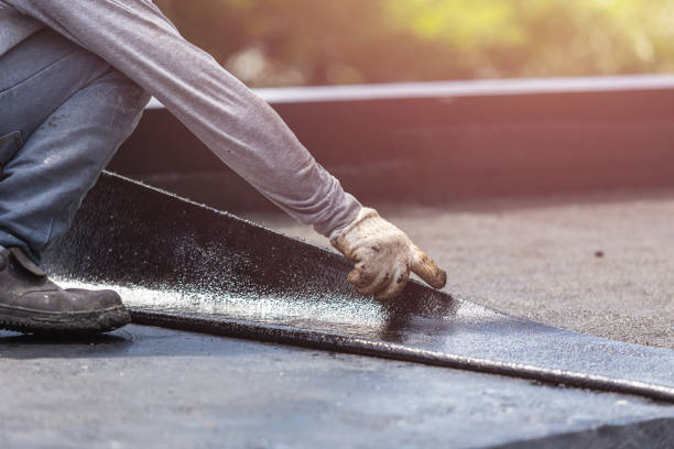Professional Crawl Space Encapsulation technician working in Eagle, MI